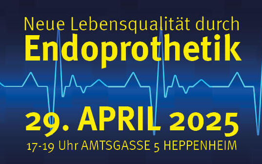 Gesundheitsforum Bergstraße Endoprothetik 